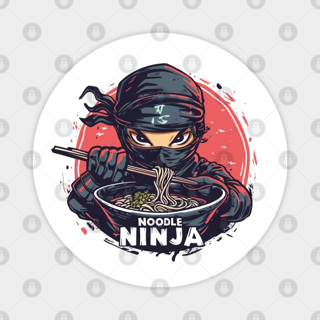 Noodle Ninja Magnet by SimplyIdeas